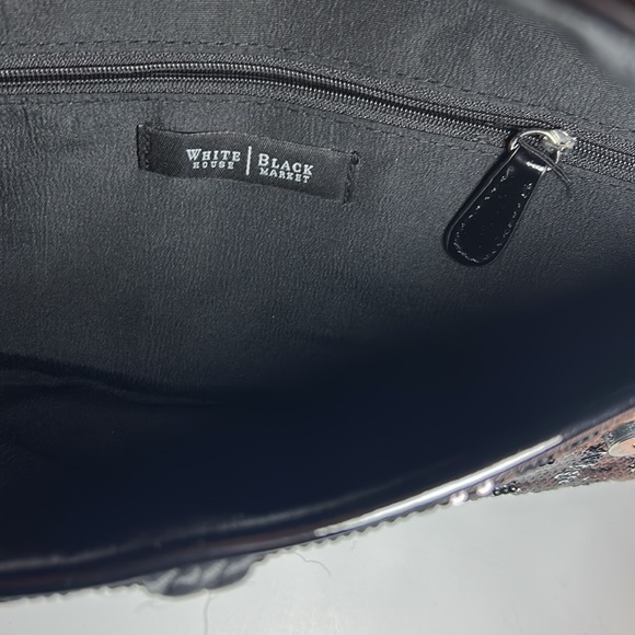 White House Black Market Sequin Clutch - Picture 5 of 6